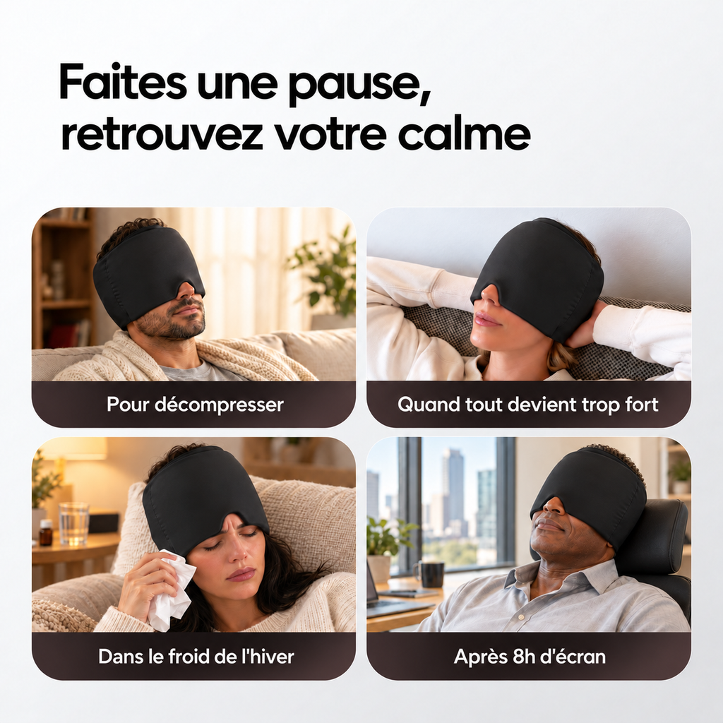 Faites une pause, retrouvez votre calme : pour décompresser, quand tout devient trop fort, dans le froid de l'hiver, après 8 h d'écran